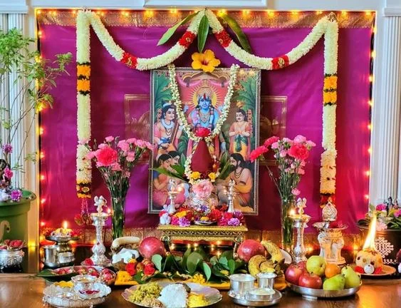 Sri Satyanarayana Pooja and Katha Ritual performed by Sringeri purohits